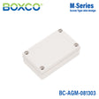 Boxco M-Series 3.15 x 5.12 x 1.38 Inches(80 x 130 x 35mm) Plastic Enclosure, IP67, IK08, ABS, Grey Cover, Screw Type