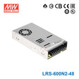 Mean Well LRS-600N2-48 Single Output High Peak Power Supply 600W 48V, 2 Times Peak Power 12.5A