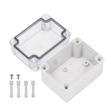 Boxco S-Series 3.15 x 4.33 x 3.35 Inches(80x110x85mm) Plastic Enclosure, IP67, IK08, ABS, Transparent Cover, Screw Type - PHOTO 2