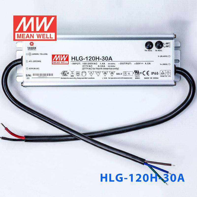 Mean Well HLG-120H-30A Power Supply 120W 30V - Adjustable 4A - PHOTO 2