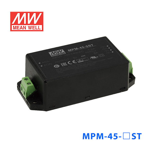 Mean Well MPM-45-48ST Power Supply 45W 48V