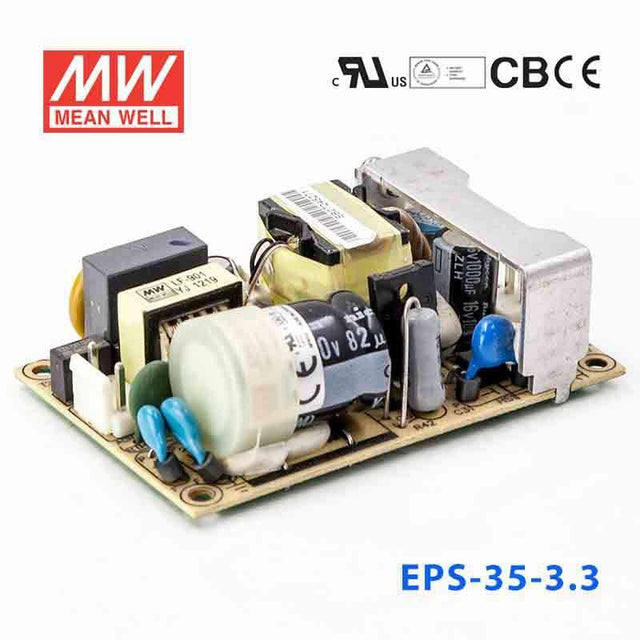 Mean Well EPS-35-3.3 Power Supply 20W 3.3V