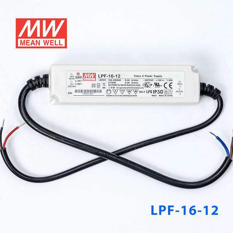 Mean Well LPF-16-12 Power Supply 16W 12V - PHOTO 2
