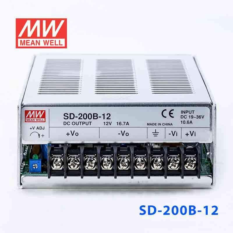 Mean Well SD-200B-12 DC-DC Converter - 200W - 19~36V in 12V out 34A - PHOTO 2