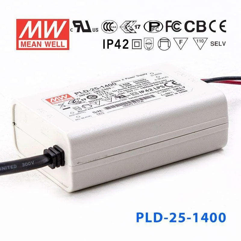 Mean Well PLD-25-1400 Power Supply 25W 1400mA