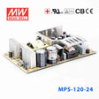 Mean Well MPS-120-24 Power Supply 120W 24V he rated current is based on there being a fan that can provide 25CFM. 5A