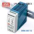 Mean Well DRA-60-12 Single Output Switching Power Supply 60W 12V 5A - DIN Rail
