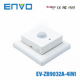 ENVO ZigBee Motion + Light + Temperature + Humidity 4-in-1 Sensor