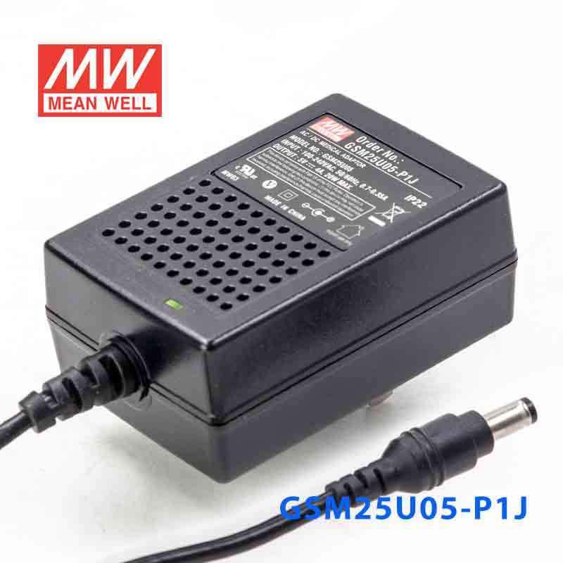 Mean Well GSM25U05-P1J Power Supply 20W 5V 4A - PHOTO 1