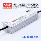 Mean Well HLG-120H-42A Power Supply 120W 42V - Adjustable 2.9A