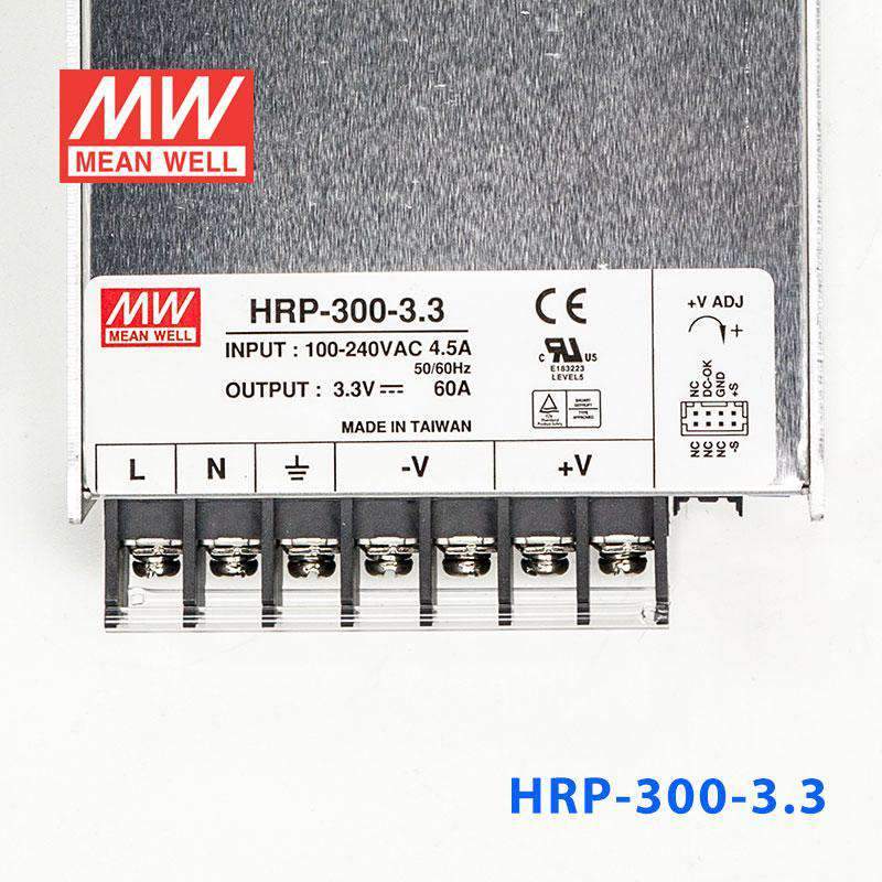 Mean Well HRP-300-3.3  Power Supply 198W 3.3V 60A - PHOTO 2