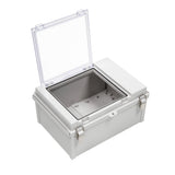 Boxco D - Series 13.78 x 9.84 x 6.69 Inches(350 x 250 x 170mm) All In One Dual Door Box Enclosure, IP67, IK08, ABS, Grey Cover - BC-ARD-253517 - powersupplymall.com
