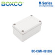 Boxco M - Series 3.15 x 5.12 x 2.36 Inches(80 x 130 x 60mm) Plastic Enclosure, IP67, IK08, PC, Grey Cover, Screw Type - BC - CGM - 081306 - powersupplymall.com