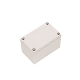 Boxco M-Series 3.15 x 5.12 x 2.95 Inches(80 x 130 x 75mm) Plastic Enclosure, IP67, IK08, ABS, Grey Cover, Screw Type - BC-AGM-081307 - powersupplymall.com