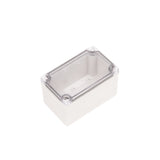 Boxco M-Series 3.15 x 5.12 x 2.95 Inches(80 x 130 x 75mm) Plastic Enclosure, IP67, IK08, ABS, Transparent Cover, Screw Type - BC-ATM-081307 - powersupplymall.com