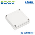 Boxco M - Series 5.12 x 5.12 x 1.38 Inches(130 x 130 x 35mm) Plastic Enclosure, IP67, IK08, PC, Grey Cover, Screw Type - BC-CGM-131303 - powersupplymall.com