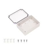 Boxco M - Series 5.12 x 7.09 x 2.36 Inches(130 x 180 x 60mm) Plastic Enclosure, IP67, IK08, PC, Transparent Cover, Screw Type - BC-CTM-131806 - powersupplymall.com