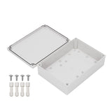 Boxco M - Series 7.09 x 10.04 x 2.95 Inches(180 x 255 x 75mm) Plastic Enclosure, IP67, IK08, PC, Grey Cover, Screw Type - BC - CGM - 182507 - powersupplymall.com