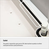 Boxco M - Series 7.09 x 10.04 x 2.95 Inches(180 x 255 x 75mm) Plastic Enclosure, IP67, IK08, PC, Transparent Cover, Screw Type - BC - CTM - 182507 - powersupplymall.com