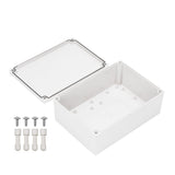 Boxco M - Series 7.09 x 10.04 x 3.94 Inches(180 x 255 x 100mm) Plastic Enclosure, IP67, IK08, ABS, Grey Cover, Screw Type - BC - AGM - 182510 - powersupplymall.com