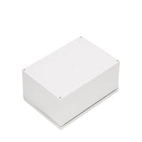 Boxco M - Series 7.09 x 10.04 x 4.92 Inches(180 x 255 x 125mm) Plastic Enclosure, IP67, IK08, ABS, Grey Cover, Screw Type - BC - AGM - 182512 - powersupplymall.com