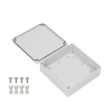 Boxco M - Series 7.09 x 7.09 x 2.36 Inches(180 x 180 x 60mm) Plastic Enclosure, IP67, IK08, PC, Grey Cover, Screw Type - BC-CGM-181806 - powersupplymall.com