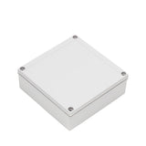 Boxco M - Series 7.09 x 7.09 x 2.36 Inches(180 x 180 x 60mm) Plastic Enclosure, IP67, IK08, PC, Grey Cover, Screw Type - BC-CGM-181806 - powersupplymall.com
