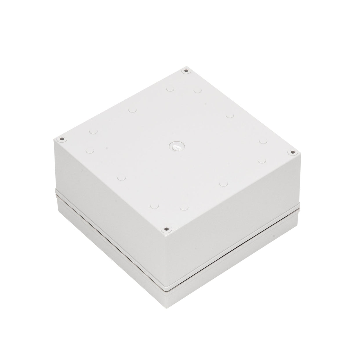 Boxco M - Series 7.09 x 7.09 x 3.94 Inches(180 x 180 x 100mm) Plastic Enclosure, IP67, IK08, PC, Grey Cover, Screw Type - BC-CGM-181810 - powersupplymall.com