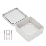 Boxco M - Series 7.09 x 7.09 x 3.94 Inches(180 x 180 x 100mm) Plastic Enclosure, IP67, IK08, PC, Grey Cover, Screw Type - BC-CGM-181810 - powersupplymall.com