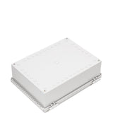 Boxco P - Series 11.02 x 14.96 x 5.12 Inches(280 x 380 x 130mm) Plastic Enclosure, IP67, IK08, ABS, Grey Cover, Molded Hinge and Latch Type - BC-AGP-283813 - powersupplymall.com