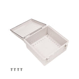 Boxco P - Series 11.81 x 11.81 x 5.91 Inches(300 x 300 x 150mm) Plastic Enclosure, IP67, IK08, ABS, Grey Cover, Molded Hinge and Latch Type - BC-AGP-303015 - powersupplymall.com