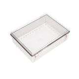 Boxco P - Series 11.81 x 15.75 x 4.72 Inches(300 x 400 x 120mm) Plastic Enclosure, IP67, IK08, ABS, Transparent Cover, Molded Hinge and Latch Type - BC-ATP-304012 - powersupplymall.com