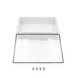 Boxco P - Series 11.81 x 15.75 x 4.72 inches(300 x 400 x 120mm) Plastic Enclosure, IP67, IK08, PC, Transparent Cover, Molded Hinge and Latch Type - BC-CTP-304012 - powersupplymall.com