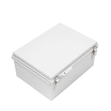 Boxco P - Series 11.81 x 15.75 x 7.09 Inches(300 x 400 x 180mm) Plastic Enclosure, IP67, IK08, ABS, Grey Cover, Molded Hinge and Latch Type - BC-AGP-304018 - powersupplymall.com