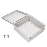 Boxco P - Series 13.78 x 13.78 x 7.09 Inches(350 x 350 x 180mm) Plastic Enclosure, IP67, IK08, PC, Grey Cover, Molded Hinge and Latch Type - BC-CGP-353518 - powersupplymall.com