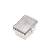 Boxco P - Series 3.54 x 4.72 x 2.76 Inches(90 x 120 x 70mm) Plastic Enclosure, IP67, IK08, ABS, Transparent Cover, Molded Hinge and Latch Type - BC-ATP-091207 - powersupplymall.com