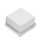 Boxco P - Series 5.91 x 5.91 x 3.54 Inches(150 x 150 x 90mm) Plastic Enclosure, IP67, IK08, ABS, Grey Cover, Molded Hinge and Latch Type - BC-AGP-151509 - powersupplymall.com