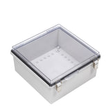 Boxco P - Series 5.91 x 5.91 x 3.54 Inches(150 x 150 x 90mm) Plastic Enclosure, IP67, IK08, PC, Transparent Cover, Molded Hinge and Latch Type - BC - CTP - 151509 - powersupplymall.com