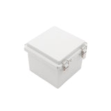 Boxco P - Series 5.91 x 5.91 x 4.72 Inches(150 x 150 x 120mm) Plastic Enclosure, IP67, IK08, ABS, Grey Cover, Molded Hinge and Latch Type - BC-AGP-151512 - powersupplymall.com