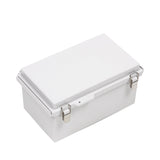 Boxco P - Series 6.30 x 10.24 x 3.94 Inches(160 x 260 x 100mm) Plastic Enclosure, IP67, IK08, ABS, Grey Cover, Molded Hinge and Latch Type - BC-AGP-162610 - powersupplymall.com