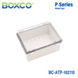 Boxco P - Series 6.30 x 8.27 x 3.94 Inches(160 x 210 x 100mm) Plastic Enclosure, IP67, IK08, ABS, Transparent Cover, Molded Hinge and Latch Type - BC-ATP-162110 - powersupplymall.com