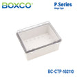 Boxco P - Series 6.30 x 8.27 x 3.94 Inches(160 x 210 x 100mm) Plastic Enclosure, IP67, IK08, PC, Transparent Cover, Molded Hinge and Latch Type - BC-CTP-162110 - powersupplymall.com