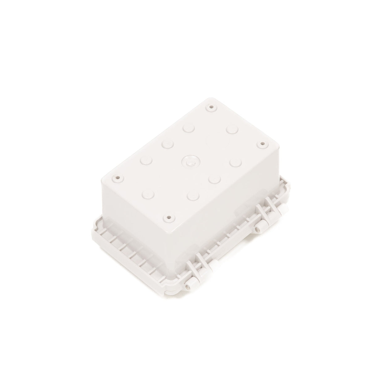 Boxco P - Series 6.30 x 8.27 x 5.12 Inches(160 x 210 x 130mm) Plastic Enclosure, IP67, IK08, ABS, Grey Cover, Molded Hinge and Latch Type - BC - AGP - 162113 - powersupplymall.com