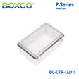 Boxco P - Series 6.69 x 10.63 x 4.33 Inches(170 x 270 x 110mm) Plastic Enclosure, IP67, IK08, PC, Transparent Cover, Molded Hinge and Latch Type - BC-CTP-172711 - powersupplymall.com