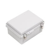 Boxco P - Series 6.69 x 8.66 x 4.33 Inches(170 x 220 x 110mm) Plastic Enclosure, IP67, IK08, PC, Grey Cover, Molded Hinge and Latch Type - BC-CGP-172211 - powersupplymall.com