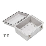 Boxco P - Series 6.69 x 8.66 x 4.33 Inches(170 x 220 x 110mm) Plastic Enclosure, IP67, IK08, PC, Grey Cover, Molded Hinge and Latch Type - BC-CGP-172211 - powersupplymall.com