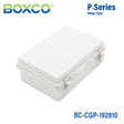 Boxco P - Series 7.48 x 11.02 x 3.94 Inches(190 x 280 x 100mm) Plastic Enclosure, IP67, IK08, PC, Grey Cover, Molded Hinge and Latch Type - BC-CGP-192810 - powersupplymall.com