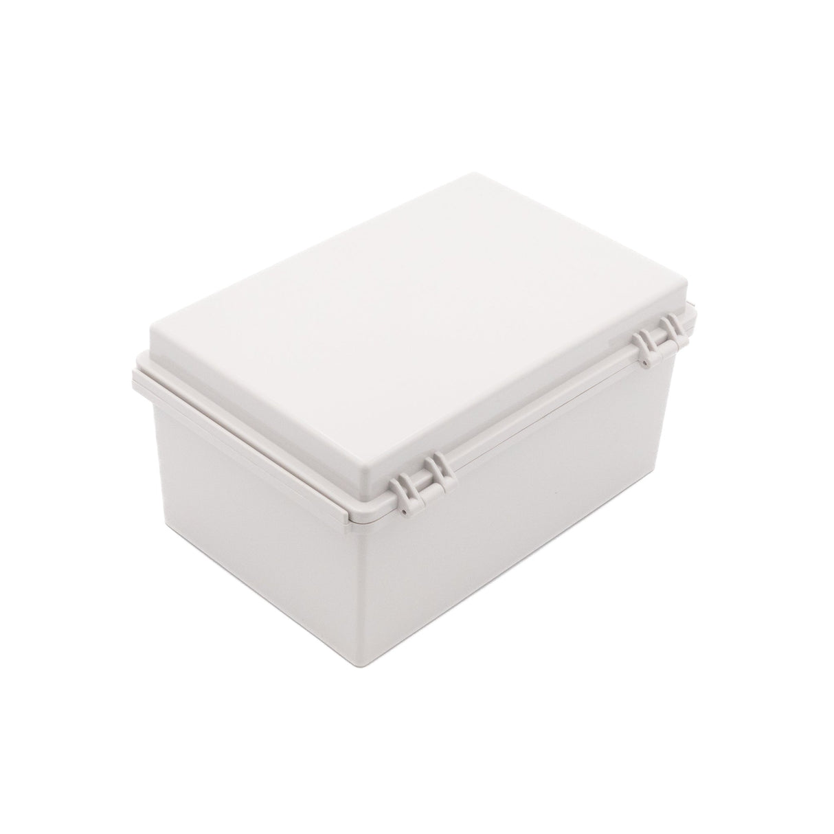 Boxco P - Series 7.48 x 11.02 x 5.51 Inches(190 x 280 x 140mm) Plastic Enclosure, IP67, IK08, ABS, Grey Cover, Molded Hinge and Latch Type - BC-AGP-192814 - powersupplymall.com