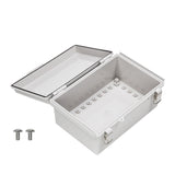 Boxco P - Series 7.87 x 11.81 x 5.91 Inches(200 x 300 x 150mm) Plastic Enclosure, IP67, IK08, PC, Grey Cover, Molded Hinge and Latch Type - BC-CGP-203015 - powersupplymall.com