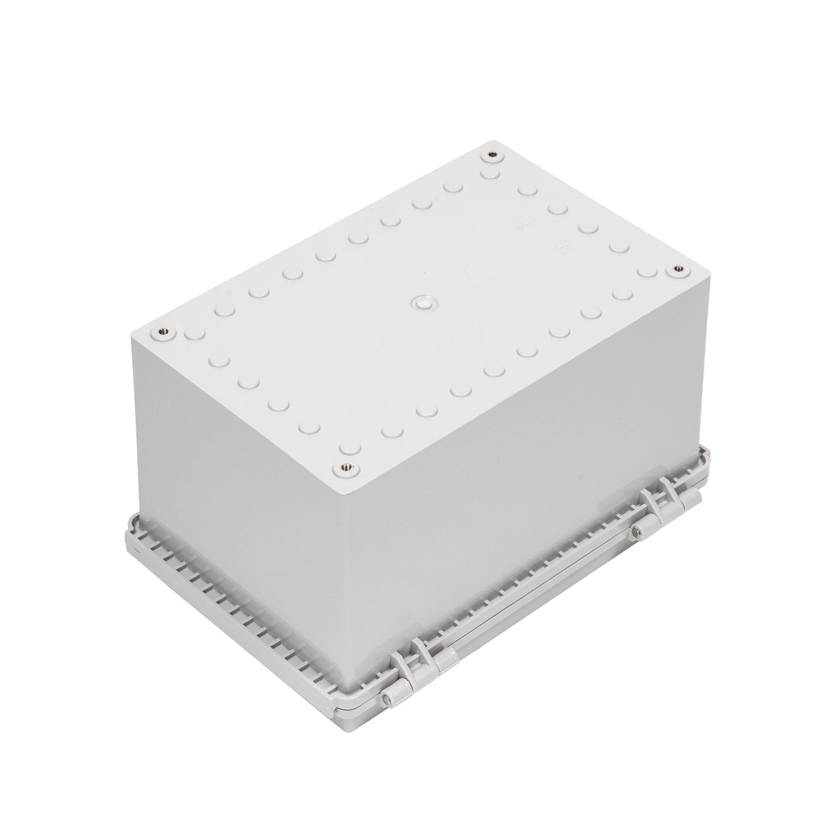 Boxco P - Series 7.87 x 11.81 x 7.09 Inches(200 x 300 x 180mm) Plastic Enclosure, IP67, IK08, PC, Grey Cover, Molded Hinge and Latch Type - BC-CGP-203018 - powersupplymall.com